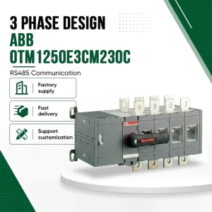 Dual Power ATS for Emergency Power Transfer in Industrial Plants Power Stations and Municipal Infrastructure Projects