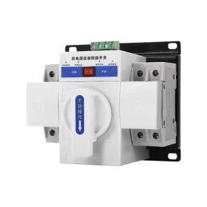 Dual Power Automatic Transfer Switch 2P/4P Household 220V 63A CB Class Standby Power Manual Transfer Switch 50HZ/60HZ