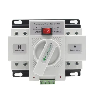 Dual Power Automatic Transfer Switch 2P 63A 32A 220v CB Automatic Transfer Switch Automatic Transfer Switching(ats)