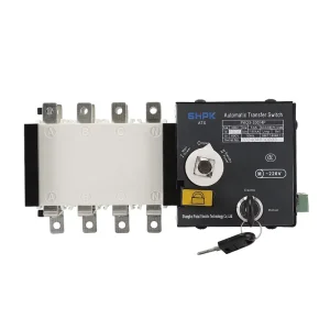 Dual Power Automatic Transfer Switch AC 400V 100A 4p Diesel Generator PC Type Industrial Use