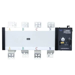 Dual Power Automatic Transfer Switch AC 400V 800A 4 Pole Diesel Generator PC Type Industrial Use 50Hz 60Hz 18 Months Warranty