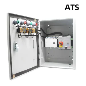 Dual Power Changeover Switch Box 63A 3Phase ATS for Industrial Factory Emergency Power Electric Power Distribution Unit