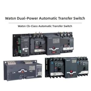 Dual Power Transfer Switch CB Series WATSNB-630/630A 400A 4CBR 3P 4P 3cbr Automatic Conversion Manual Conversion