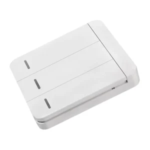 Dual Remote Control Stick Switch RF433 Wireless PC 220V Three key Smart Life 10A Light Switch Home Bedroom No Wiring Required
