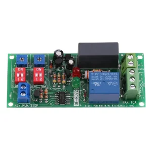 Dual Time Adjustable Cycle Delay Timing Relay Repeat Switch Infinite Loop Timer Module High Power Miniature AC 100V 240V
