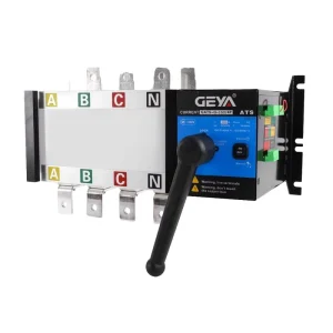Dual power Three Phase Automatic Transfer Switch with PC level Isolation and CB Certification 4P 63A 100A 160A