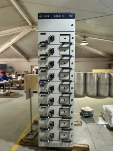Duplex Switchboard Smart Electrical Cabinet Power Distribution Panel MNS Low Voltage Switchgear Stainless Steel Powder