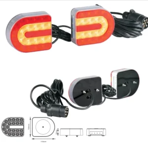 Durable 12V Trailer Lorry Auto Car Turn Signal Light Led Tail Trailer Rear Light LED Truck and Trailer Lights