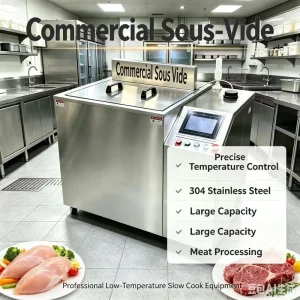 Durable Commercial Sous Vide Cooker Energy Efficient Low Maintenance Operating Cost for Chefs