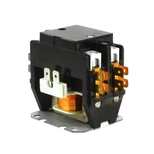 Durable Electrical Air Conditioning Contactor 2 Pole CJX9 25A with Multi Voltage Customized