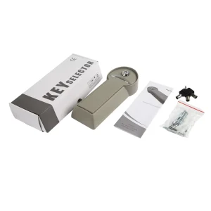 Durable Modern Key Operated Steel Metal Outdoor Release Switch Courtesy Light Screw Installation Key Selector 3 Year