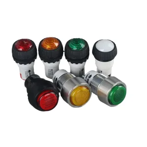 Durable Plastic LED Explosion Proof Indicator Light IP66 Rating Changeable Color General Purpose Use AC DC220V