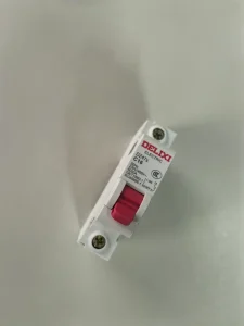 Dz47s 1-Pole Miniature Circuit Breaker MCB Single-Phase Overload & Short Circuit Protection