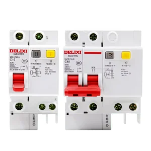 Dz47sle 1P 4P 6A 63A Miniature Circuit Breaker with Small Leakage Protection 1 Piece