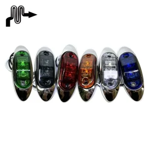 E-mark 10-30V Indicator Lights LED Car Light LED Warning Light