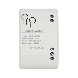 E0702 WiFi Smart Relay Switch Module 1CH 10A Wireless Remote Control Smart Light Switch Works with Tuya Alexa Google Home