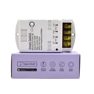 E0704 HIGH POWER 4000W 30A Tuya Smart Switch Intelligent Automation Modules APP Remote Control Wifi 20A Relay Work With Alexa