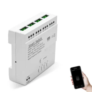 E0803 4CH Tuya Smart Switch WIFI Module Remote Control USB 12V 24V 7-32V RF Receiver 10A Smart Relay Includes Free Shell