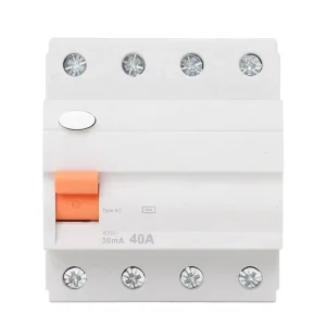 EA9 ID 4P ID 4P RCCB Residual Current Earth Leakage AC ELCB MCB Magnetic Electronic Circuit Breaker