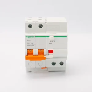 EA9R 2P RCBO EA9RN2Cxx30CA 6kA 30mA Type A Integrated Residual Current Circuit Breaker DIN Rail Household Safety Switch