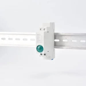 EAST JD9 DIN Rail Mounted Plastic Green LED Indicator Light IP20 230V AC 20mA Industrial Status for Control Panels