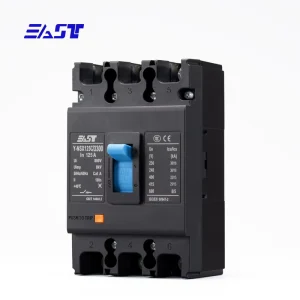 EAST MCCB 125 200 250 400 630 800A 3P 4P Molded Case Circuit Breaker Y NSX125C 50kA Electronic Trip Unit 1000V