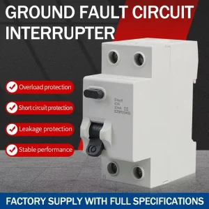 EASY9 63A Series RCCB Residual Circuit Breaker 2P 4P 16A 25A 40A 63A 6kA DIN Rail IP20 Leakage Overload Short Circuit Protection