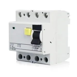 EASY9 63A Series RCCB Residual Current Circuit Breaker 2P 4P 16A 25A 40A 63A 6kA 10kA CE RoHS Certified 35mm DIN Rail