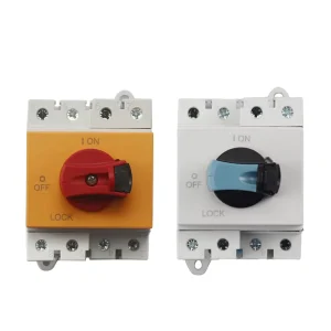 EDS1DB-S32 Din Rail IP20 Solar PV DC Disconnect Switch 20A Isolator Switch 1200V 1000V for DC Application