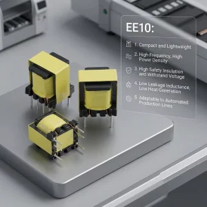 EE10 High Frequency Transformer 15W for Industrial Control Board Smart Home Device Power Supply Custom Design