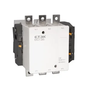 EKC1 AC 3 3-Pole 115A 125A 200A 250A 500A 800A 1000A 1 Phase AC Contactor 50/60Hz 85% Silver Contact Fire-resistance