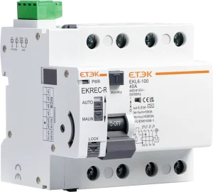 EKREC 63 RCCB SMART ACC. AUTO RE CLOSING MECH. AC230V