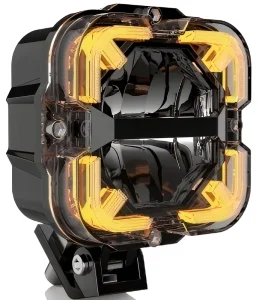 EMark LED Off-Road Pickup Auxiliary Light 32V 65W 6000LM Spotlight for Car Modification Jeep