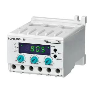 EOCR SOPR 3DE 120A Digital Over Current Protection Relay Electric Motor Overload and Phase Loss