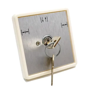 ES200 3 Gear Function Selector Key Switch with Imported Lock Cylinder for Automatic Sliding Door Controller Program Switch