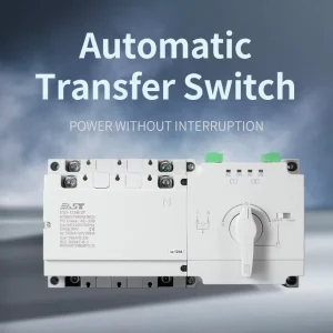 ES3-125B/2P 400V 125A 2P ATS Universal Multiple Automatic Transfer Switch White