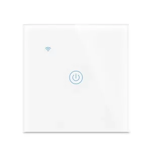 ESP32 EU Standard White Black Gold Silver Smart Wifi Switch Smart Life App Remote Control Smart Electric Switch for Google Alexa