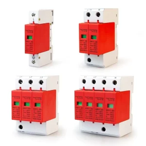 EWJ GZ 40 T2 AC SPD House Surge Protector 4P 3P+N 20KA 275V 385V Low voltage Arrester Device