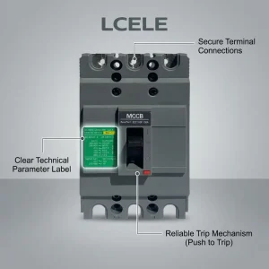 EZC Easypact 2P 3P 4P 32A 100A 160A 250A 400A 630A Molded Case Circuit Breaker MCCB 7 Days Delivery with Ce and Good Service