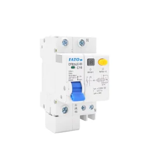 Earth Leakage Circuit Breaker 1P+N CFB2sLE 6/10/16/20/25/32/40/50/63A Copper RCCB MCB 230V 400V With Overload Protection
