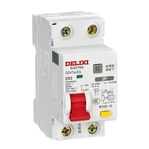 Earth Leakage Circuit Breaker 25A 40A 30mA 2P 3P 3P+N 4P 32A ELCB