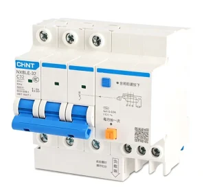 Earth Leakage Circuit Breaker 3 Pole 6kA Breaking Capacity for Electronic Equipment