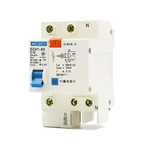 Earth Leakage Circuit Breaker 400V RCBO 63amp for Distribution Box