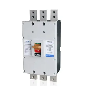 Earth Leakage Protection Molded Case Type Low Voltage 3p 1250A Circuit Breaker