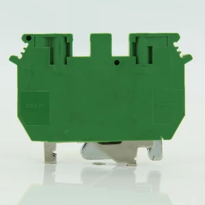 Earthing Terminal Block UDK4 PE 10 AWG Screw Type Din Rail Mount with 11 20 Contacts