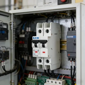 Eaton FAZ Series FAZ C16 2 NA 2Pole 16A 240V C Curve 3C UL489 Certification DIN 3-position Clamp Miniature Circuit Breaker