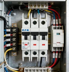 Eaton FAZ Series FAZ C30 3 NA 3Pole 30A Copper Box Type Terminal 15KA Breaking Capacity CE MCCB Miniature Circuit Breaker