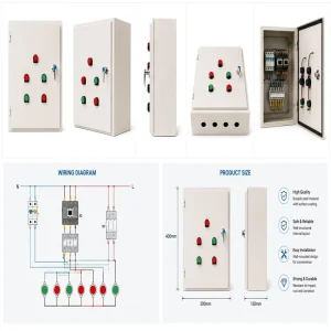 Eco Friendly Distribution Box of Solar Power Supply System for Remote Rural Electrification