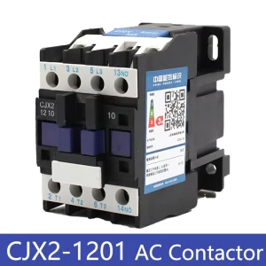 Electric AC Contactor CJX2 1210 1201 1810 1801 2510 2501 380V 220V Cjx2 Series 220V Contactor