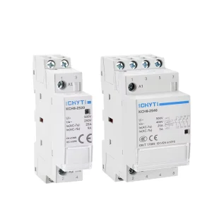 Electric CE Household Low Voltage Din Rail Mounted Household Modular AC Contactor 220v